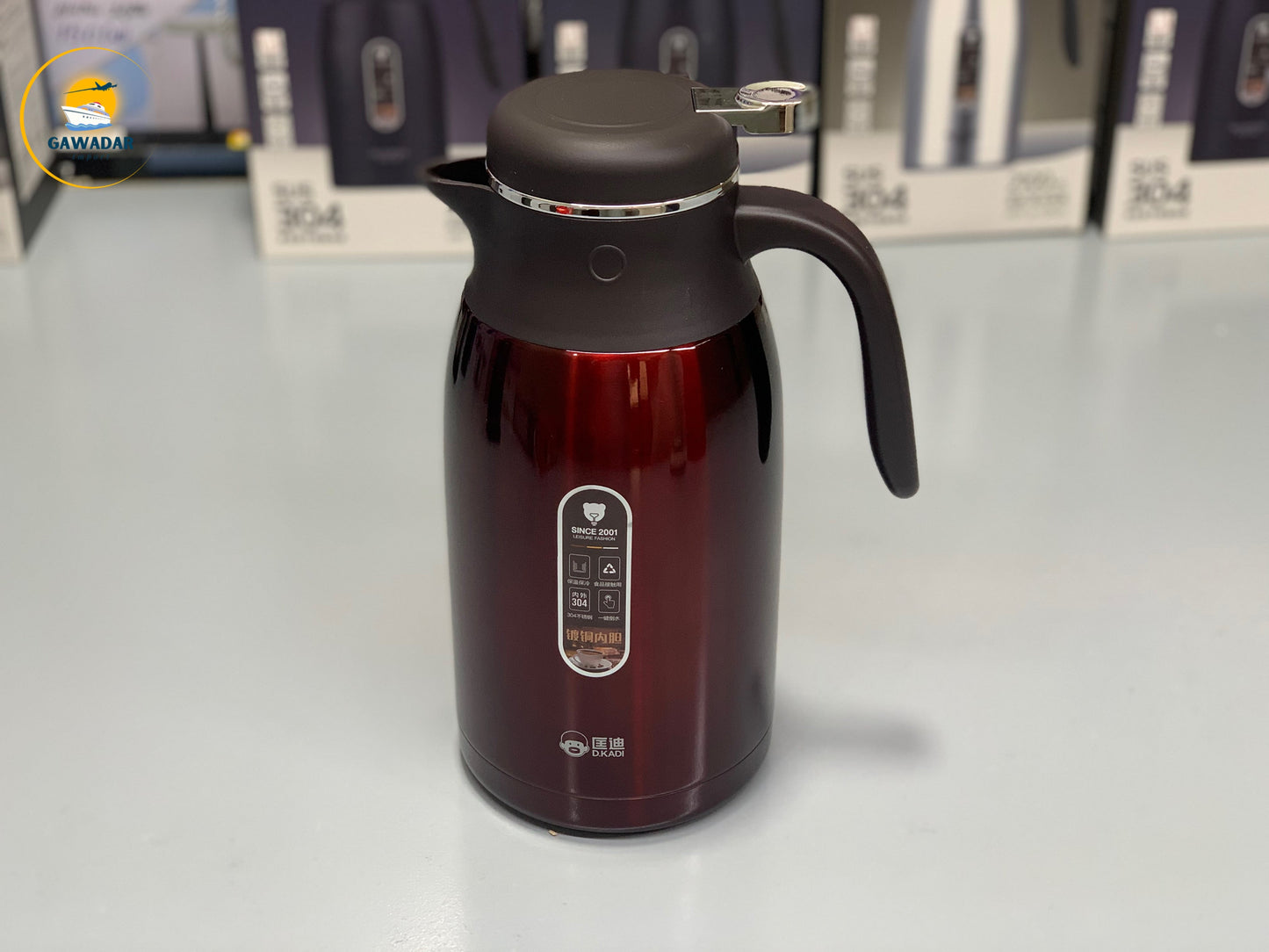 Imported D. Kadi's Thermos for Tea and Water 24 hours Cool Or Hot