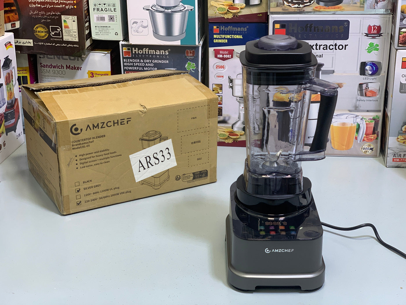 AMZCHEF’s 8 in 1 Professional Blender,  2000W , 2L Jug