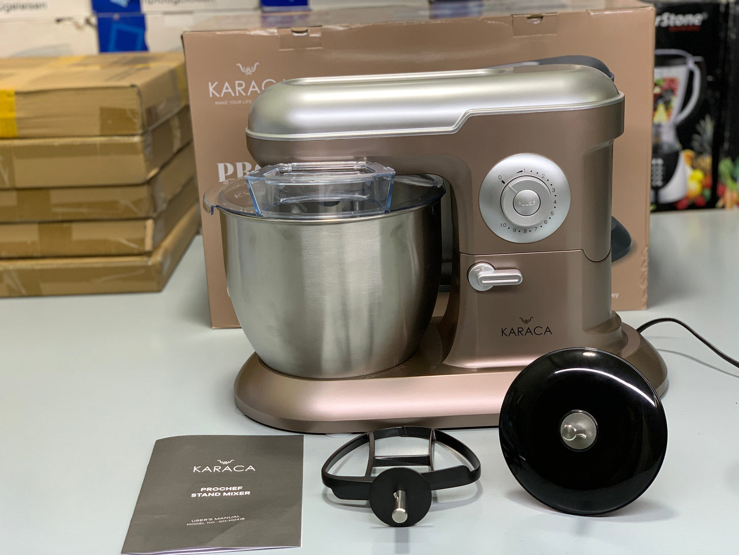 Karaca Stand Mixer Turkish Brand 6.5 Litters Capacity