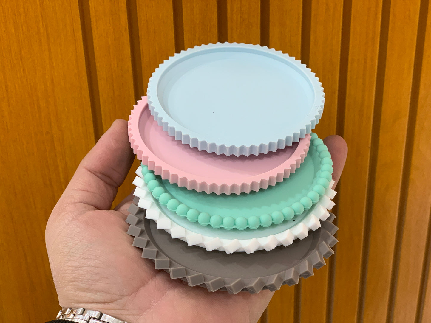 Silicon Tea pads | Concise Cup Coasters