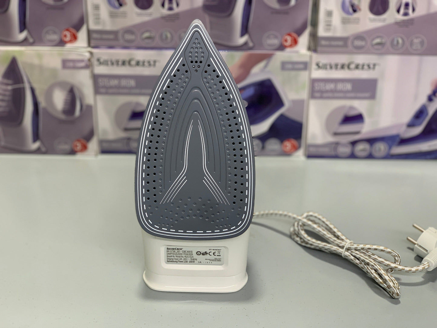 Silver Crest Steam Iron Imported Quality Pure NON STICK