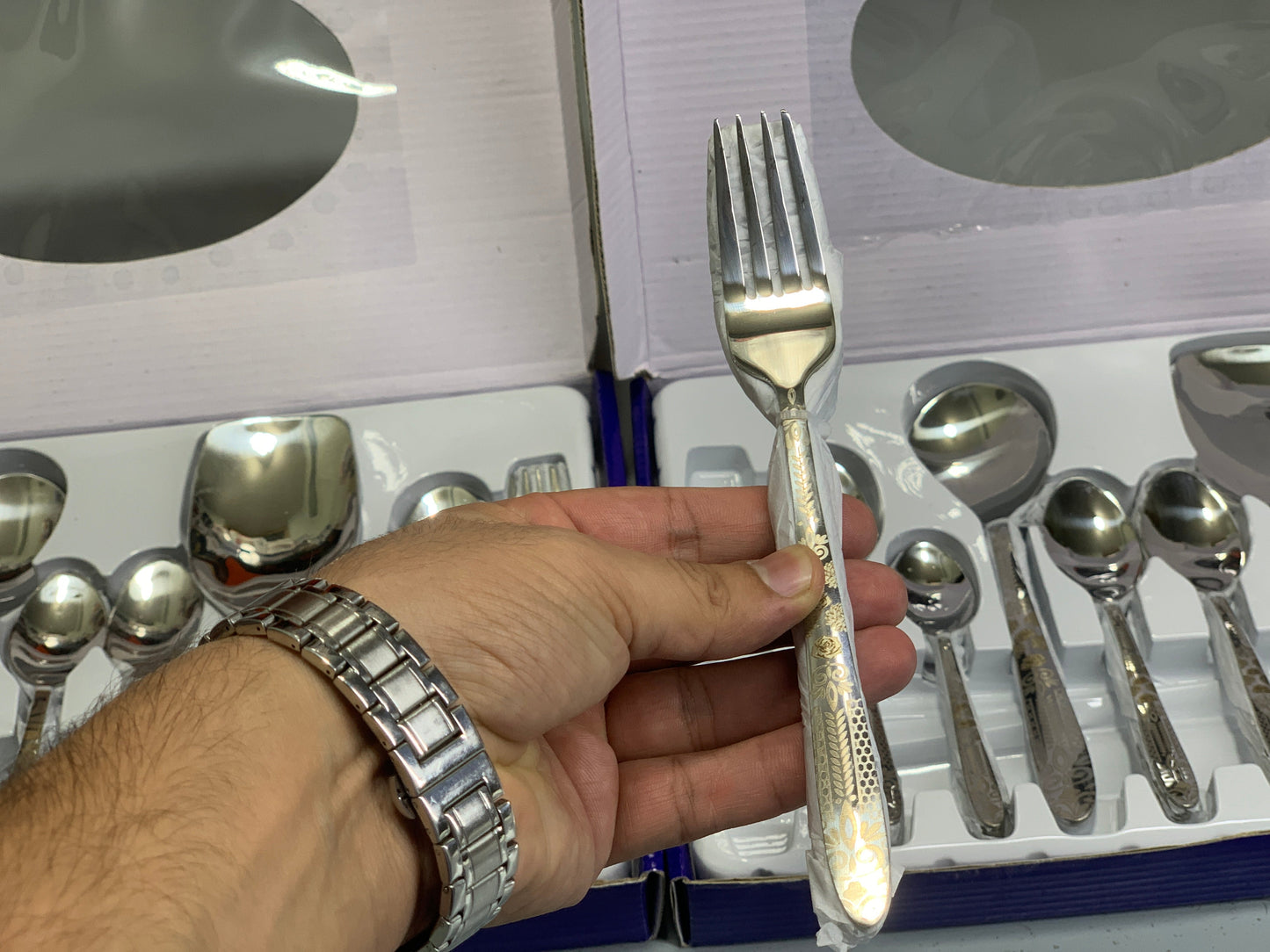 Arshia Stainless Steel Cutlery Set 53 Pieces