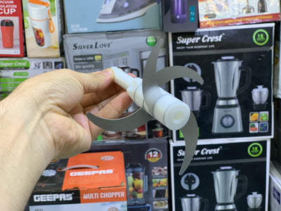 Geepas Multi Functional Chopper 5L and 500w Stainless Steel blades with 2 Year warranty