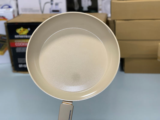 28cm Pure Nonstick Frying Pan Silicone Handle without lid