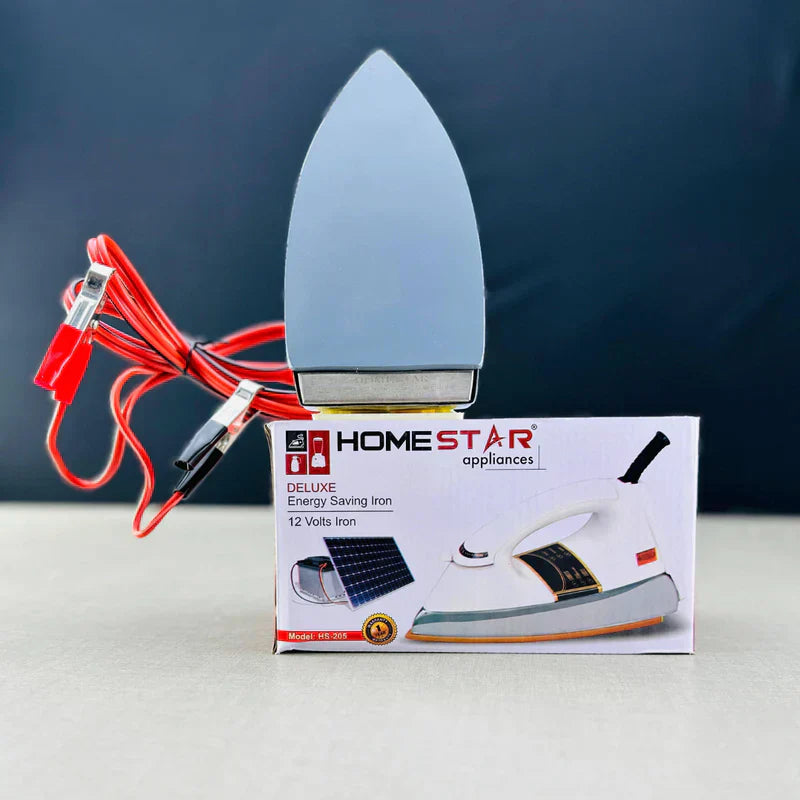 Gawadar Import™ Home Star Deluxe Energy-Saving Solar Iron