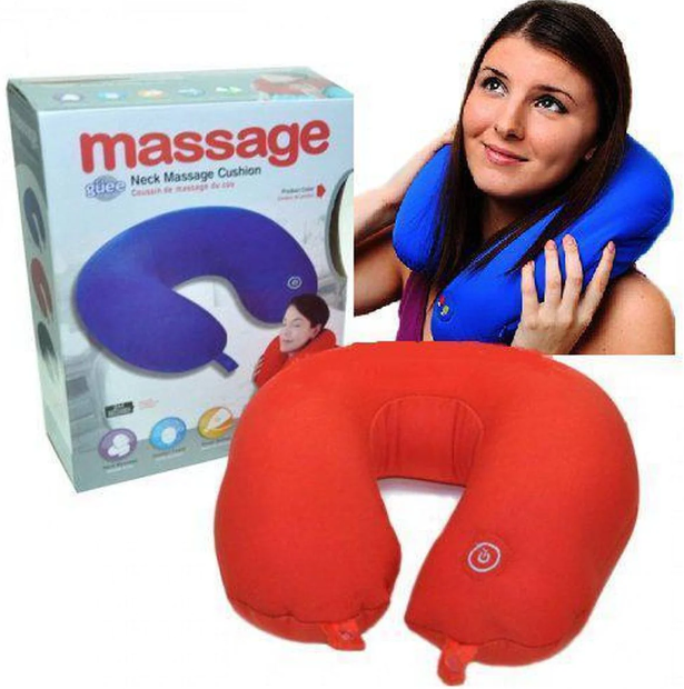 Gawadar Import™ Neck Massage Cushion, Very Comfortable Fabrics Easy To Carry