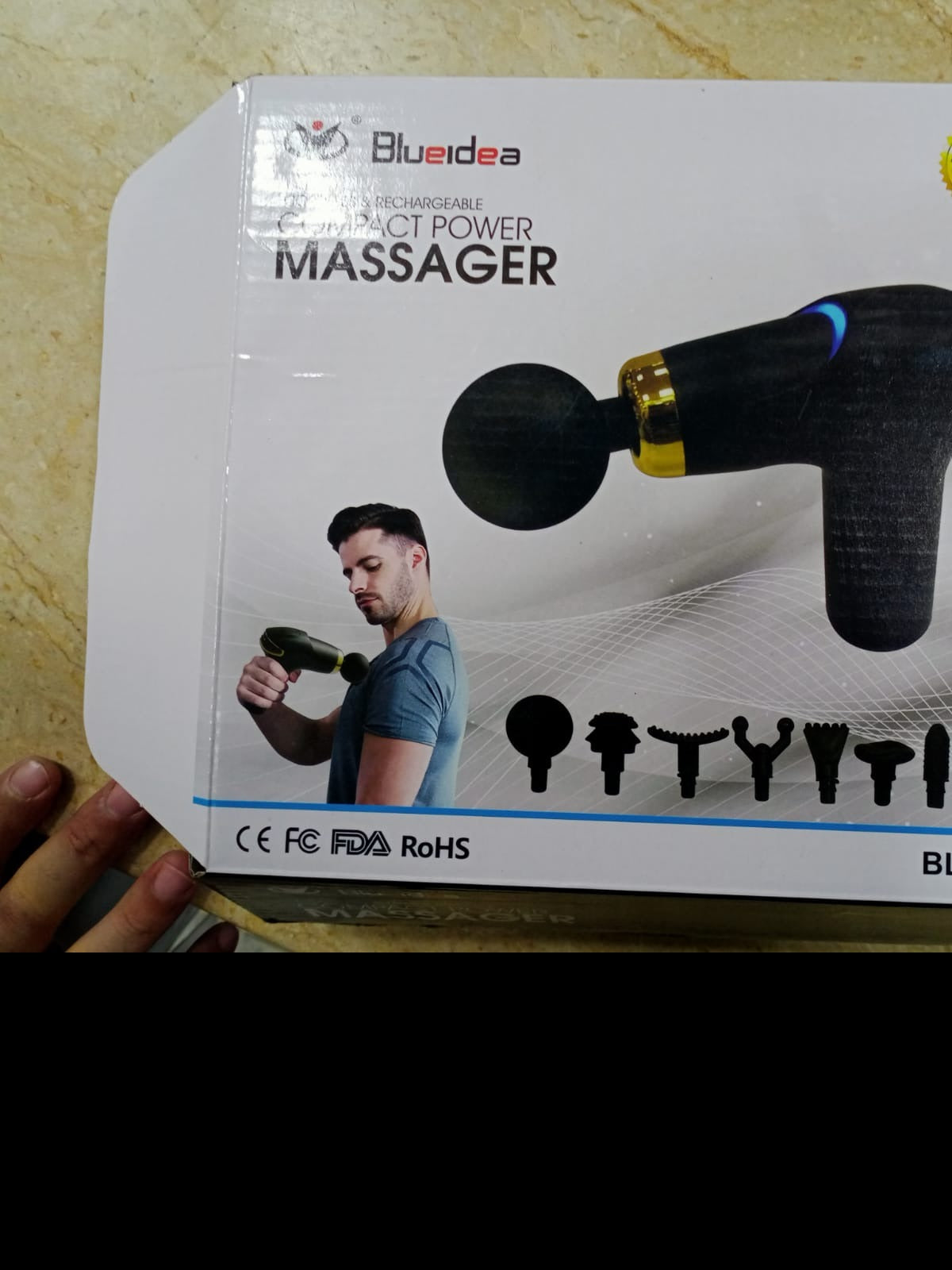 Gawadar Import™  Compact Power Massager 5 Speed