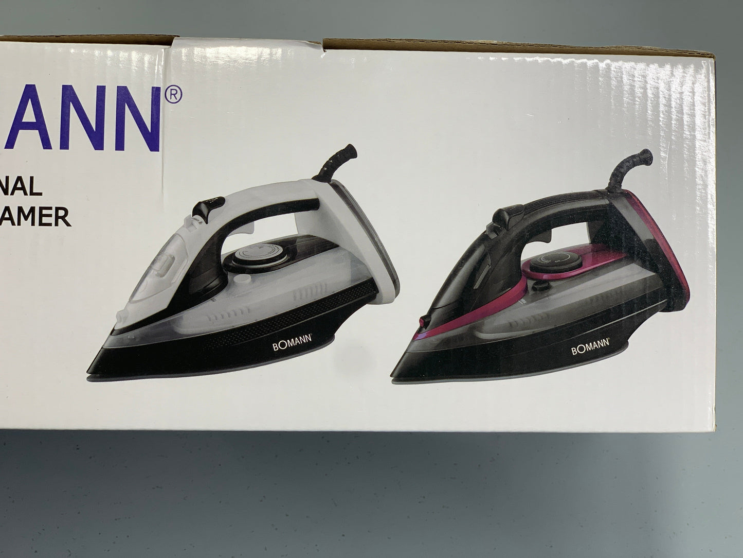 Bomann Brand 1 Year Warranty Steam iron Model BOM-1234