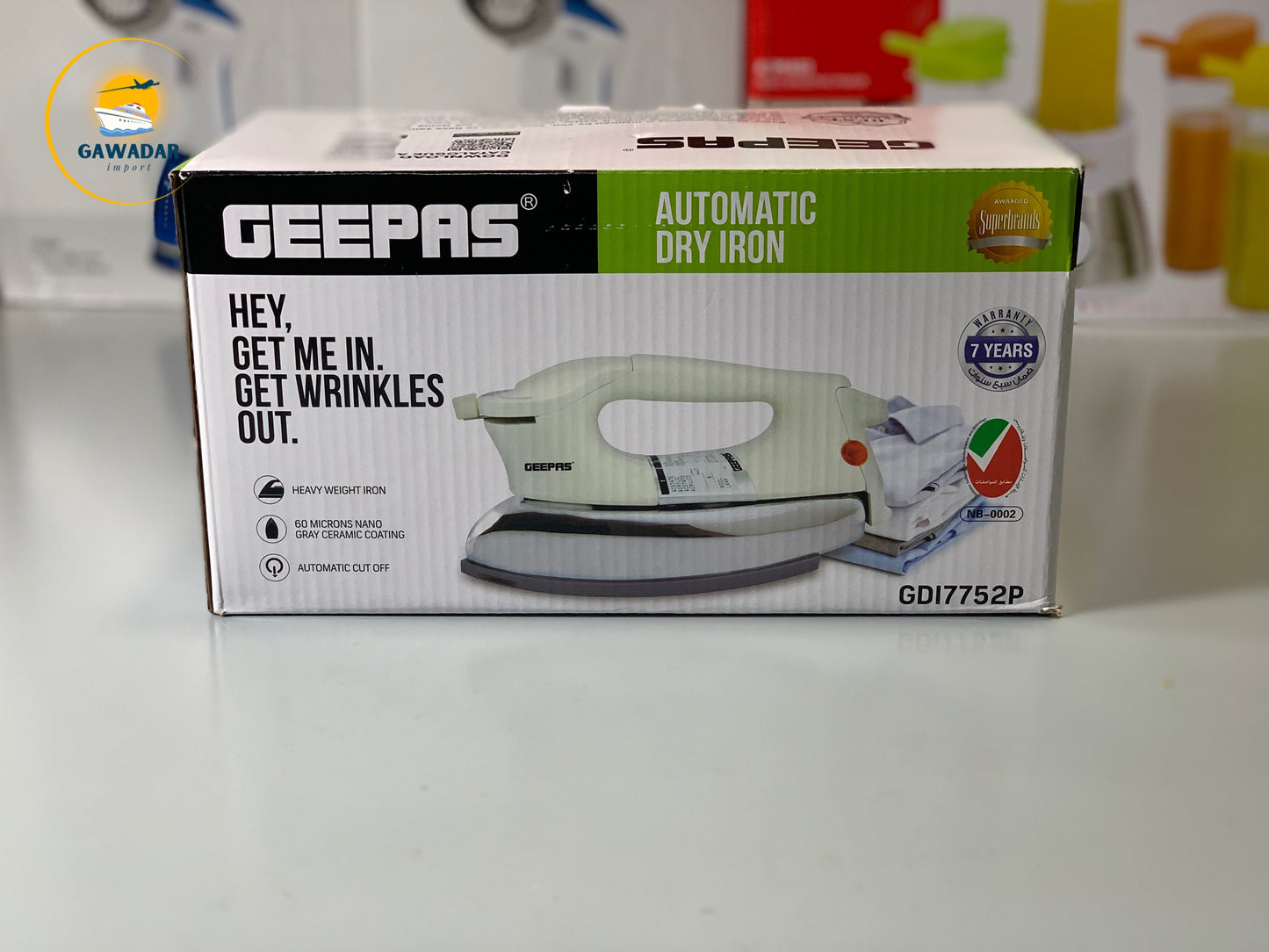 Geepas Automatic dry Iron | Top Quality Original