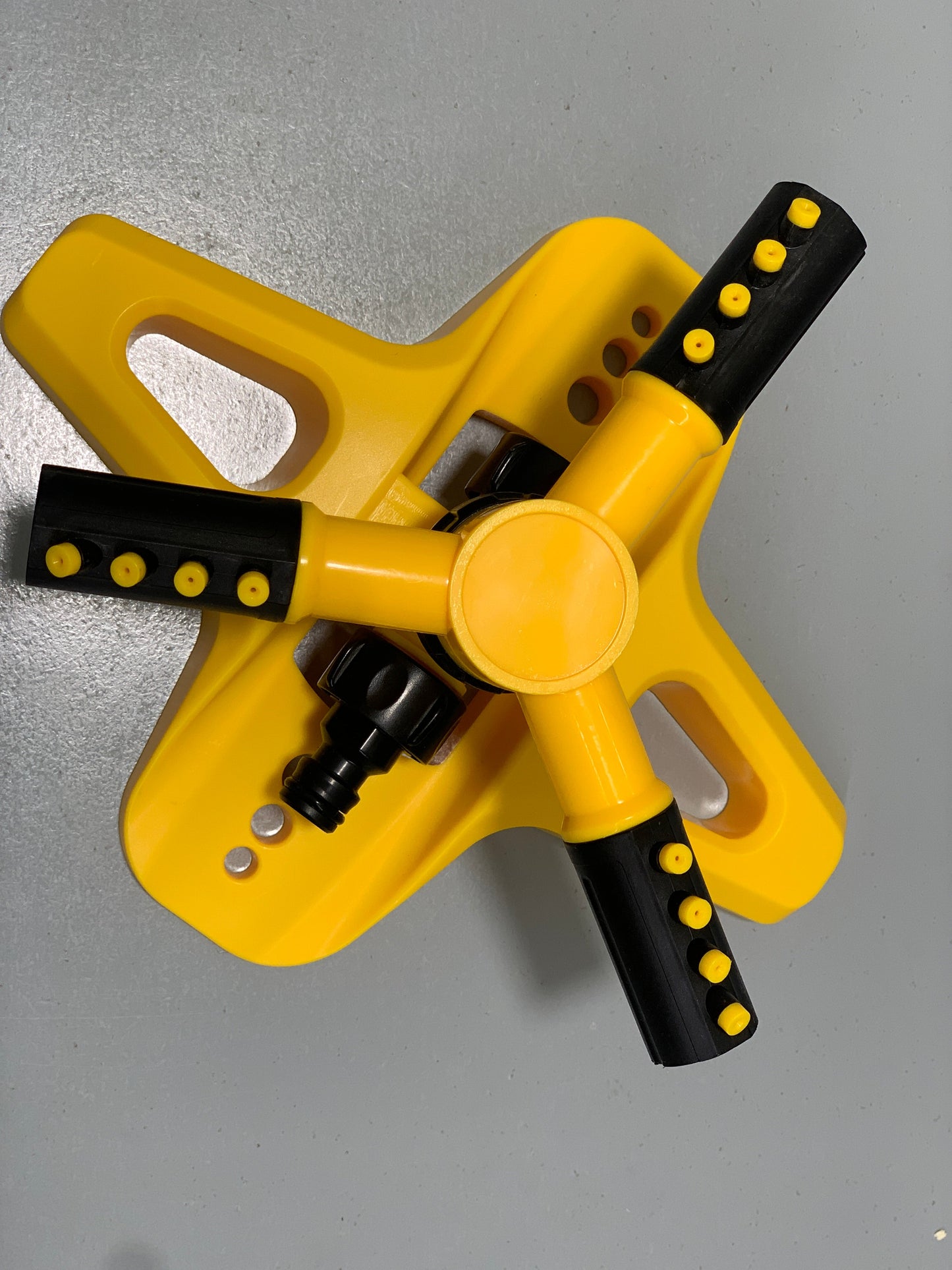 Yellow Water Sprinkler For Garden