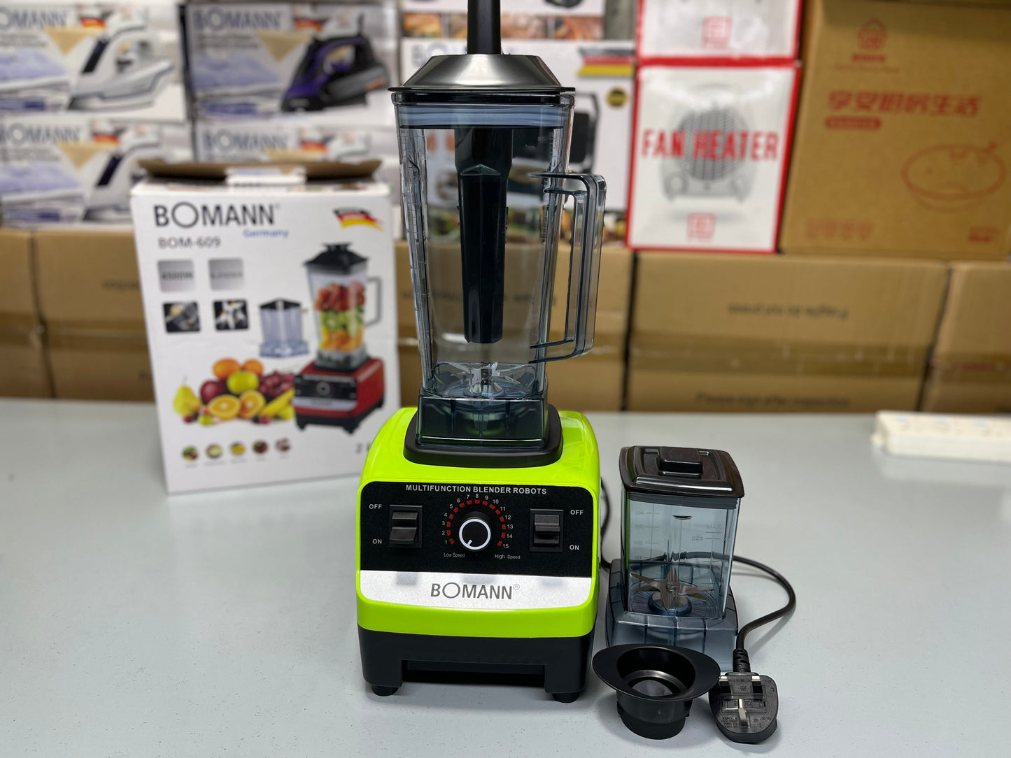 Bomann Germany 🇩🇪 2 in 1 Blender and Grinder Bomann-609