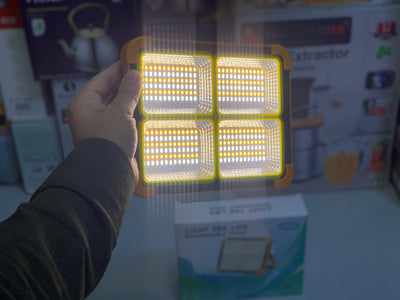 IP66 ABD Rechargeable Light | Solar Light | Private Street Lamp without Electricity