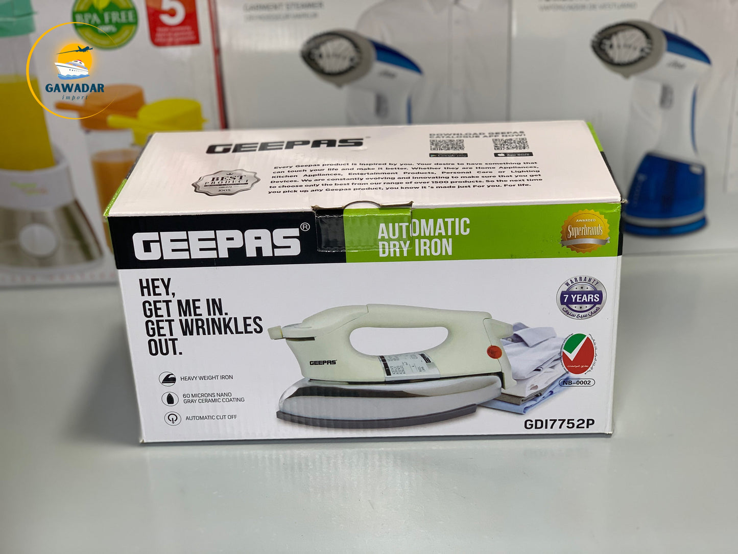 Geepas Automatic dry Iron | Top Quality Original