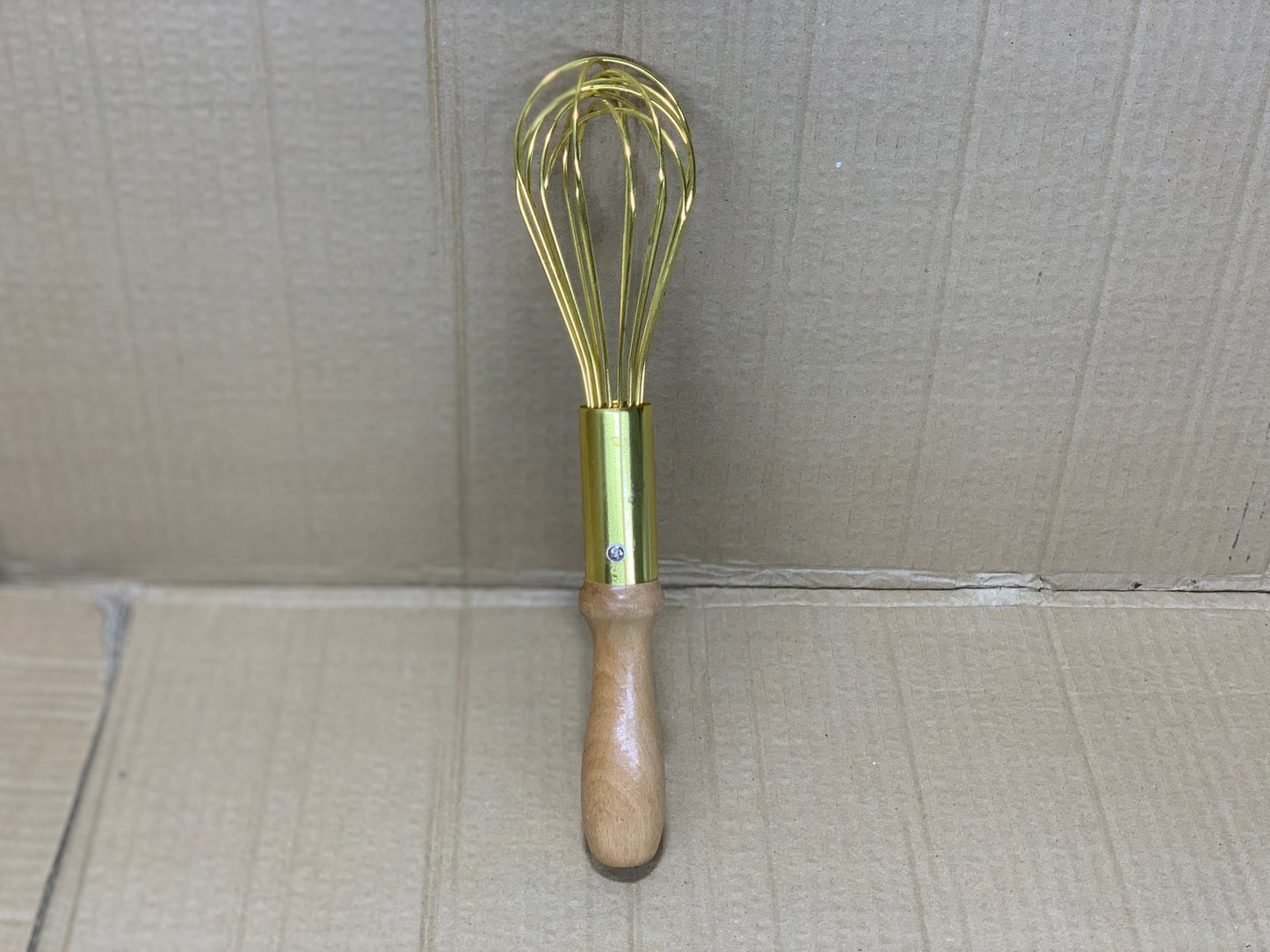 Stainless Steel Golden Hand Mixer and Shaker