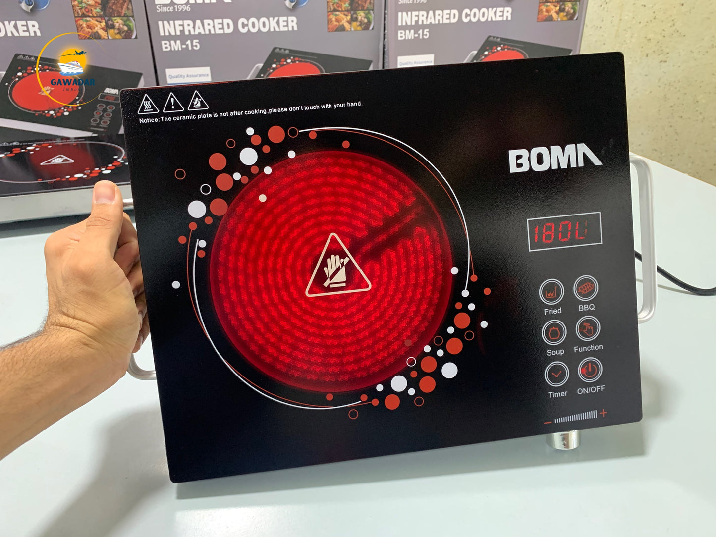 Imported Infrared Electric Stove Of Boma Brand