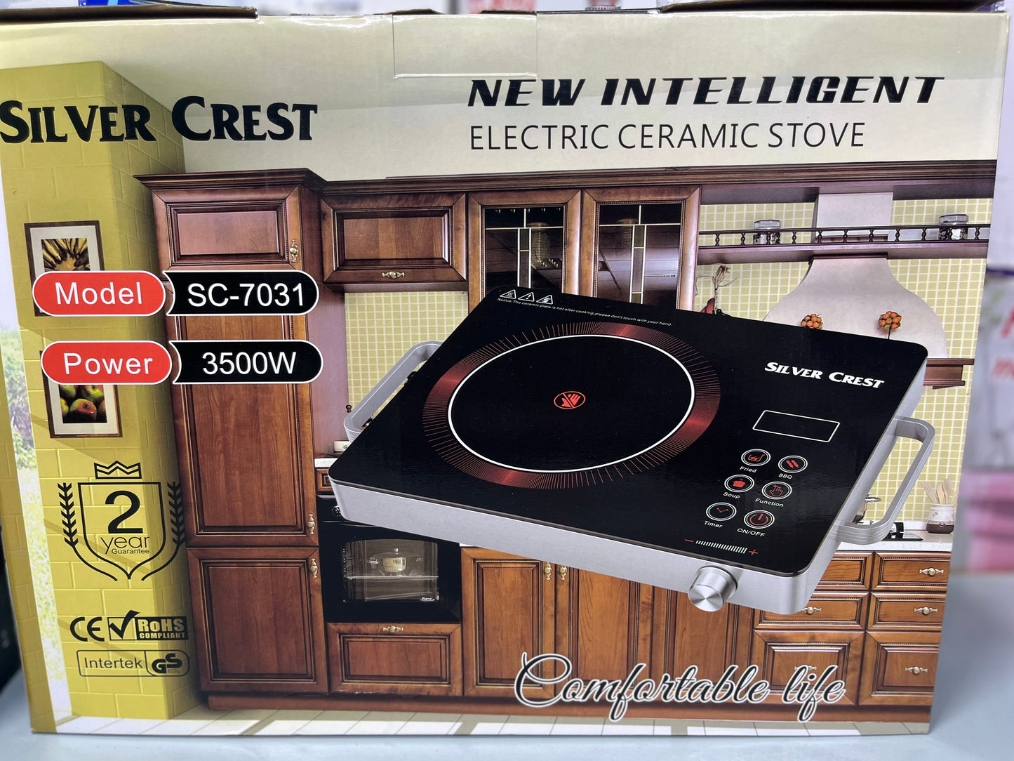 Imported Infrared Electric Stove Of Silver Crest