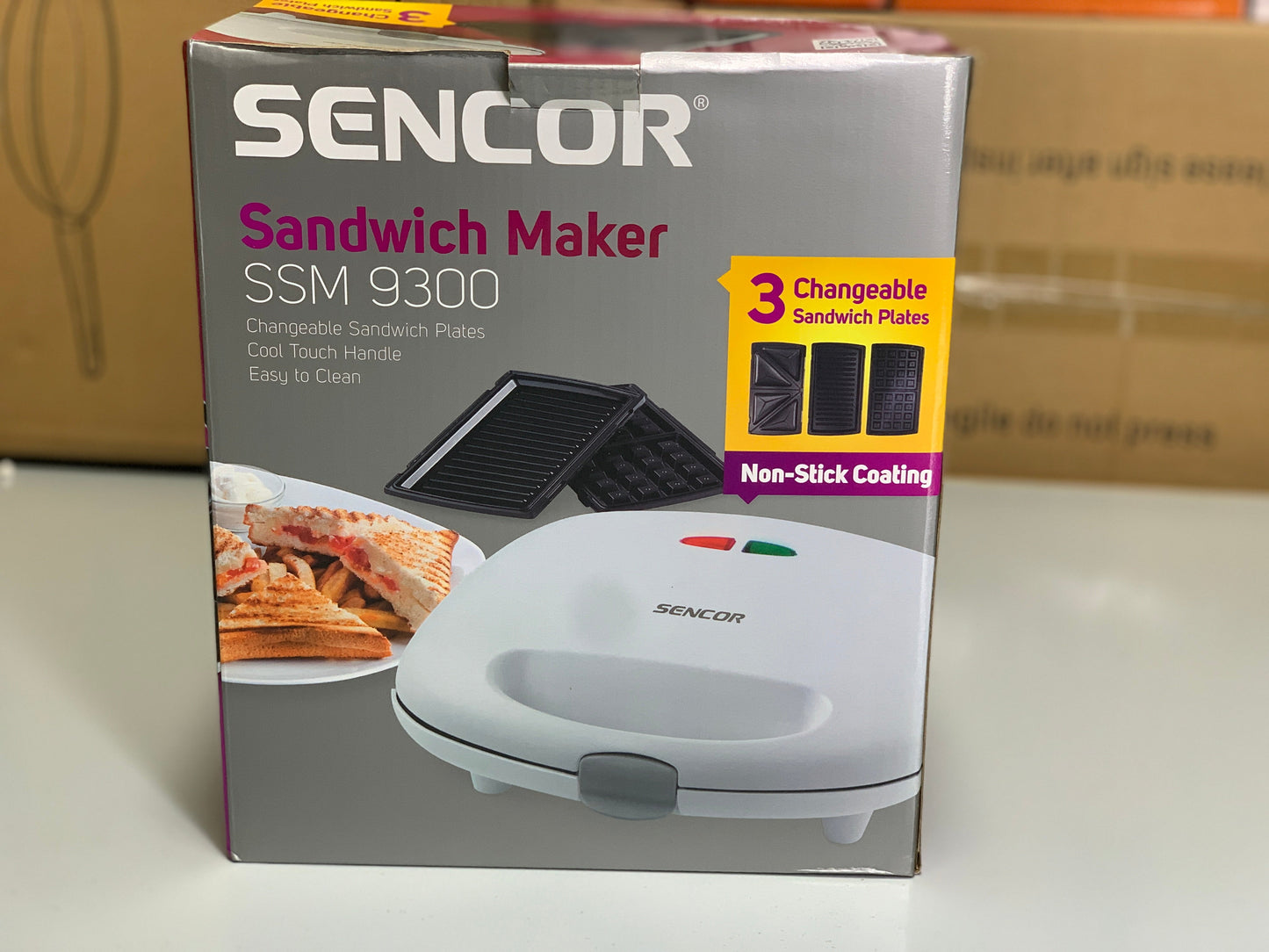 SENCOR 3 in 1 Sandwich 🥪 , Waffles and Grill Maker 700W