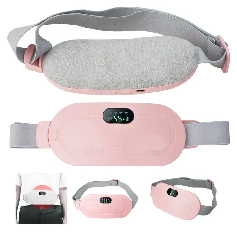 Gawadar Import™ Period Cramp Pain Relief Belt -Portable Menstrual Heating Pad