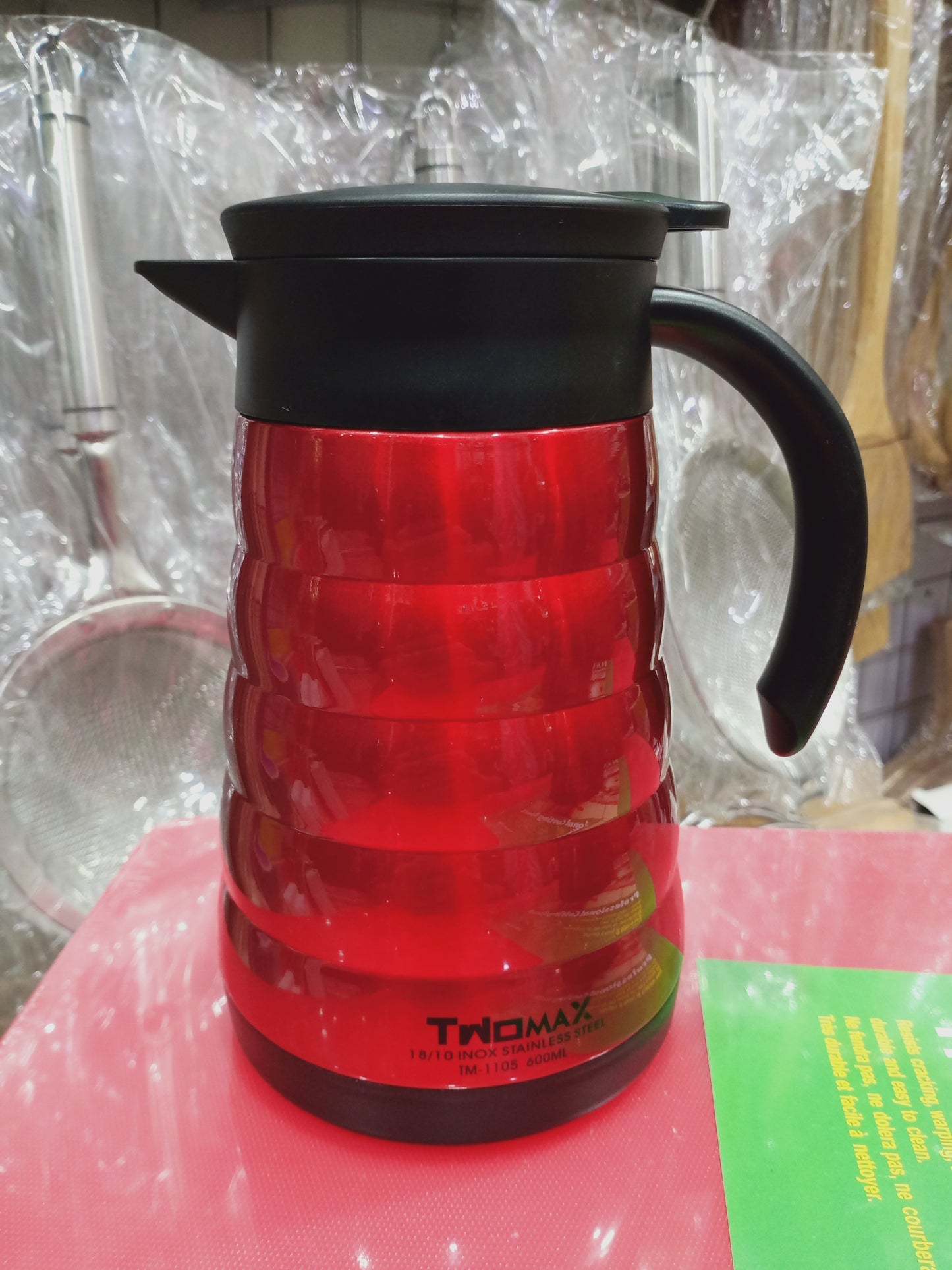 Gawadar Import™ Imported Stainless steel thermos with capacity of 600 ml