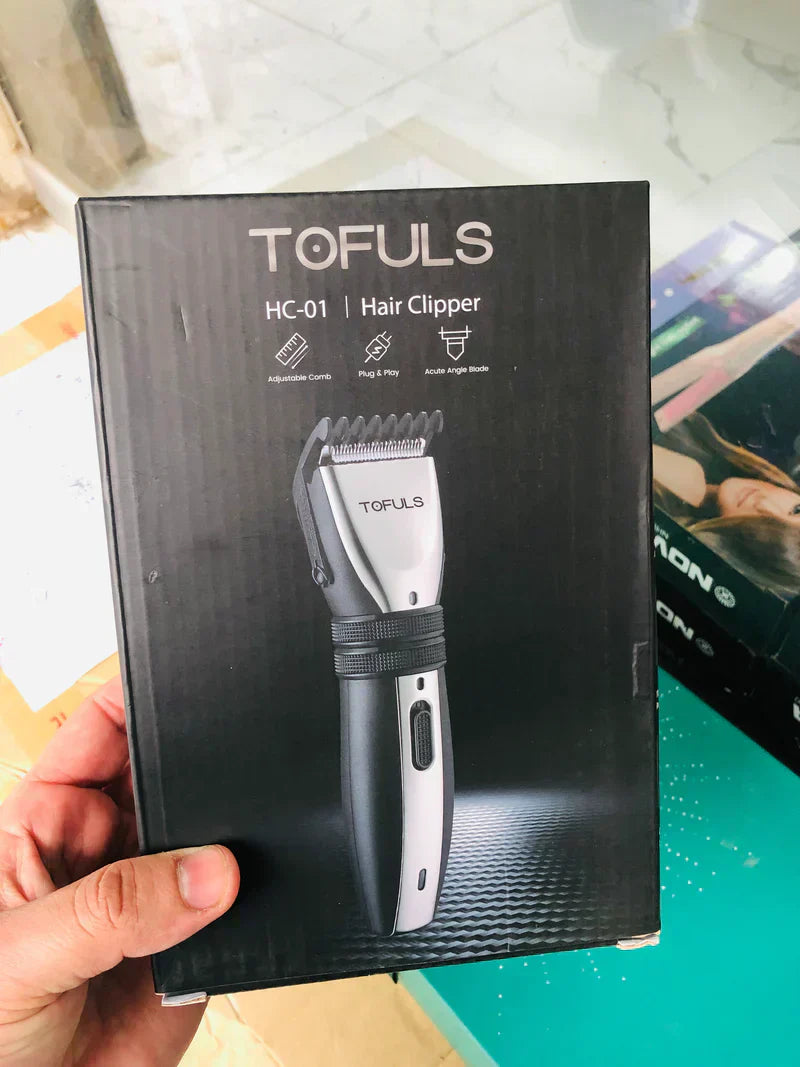 Gawadar Import™ TOFULS Brand Professional Hair Clipper  with Essentials Tools