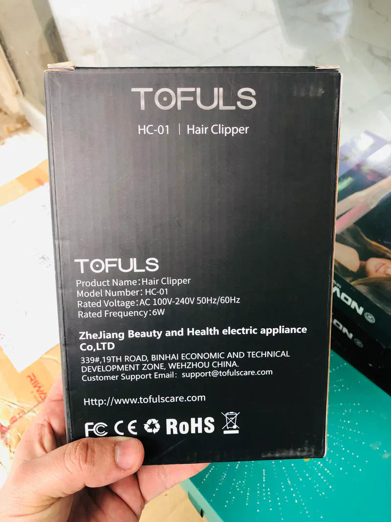 Gawadar Import™ TOFULS Brand Professional Hair Clipper  with Essentials Tools