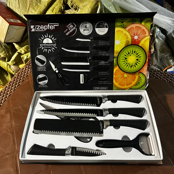 Zepter Brand Imported Quality Knife Set For Daily Kitchen Use