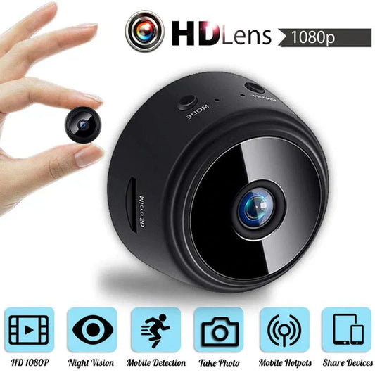 Gawadar Import™ A9 1080P HD Mini Camera WIFI Magnet Smart Wireless Camcorder Home Security P2P Night Vision Motion Detection Cam